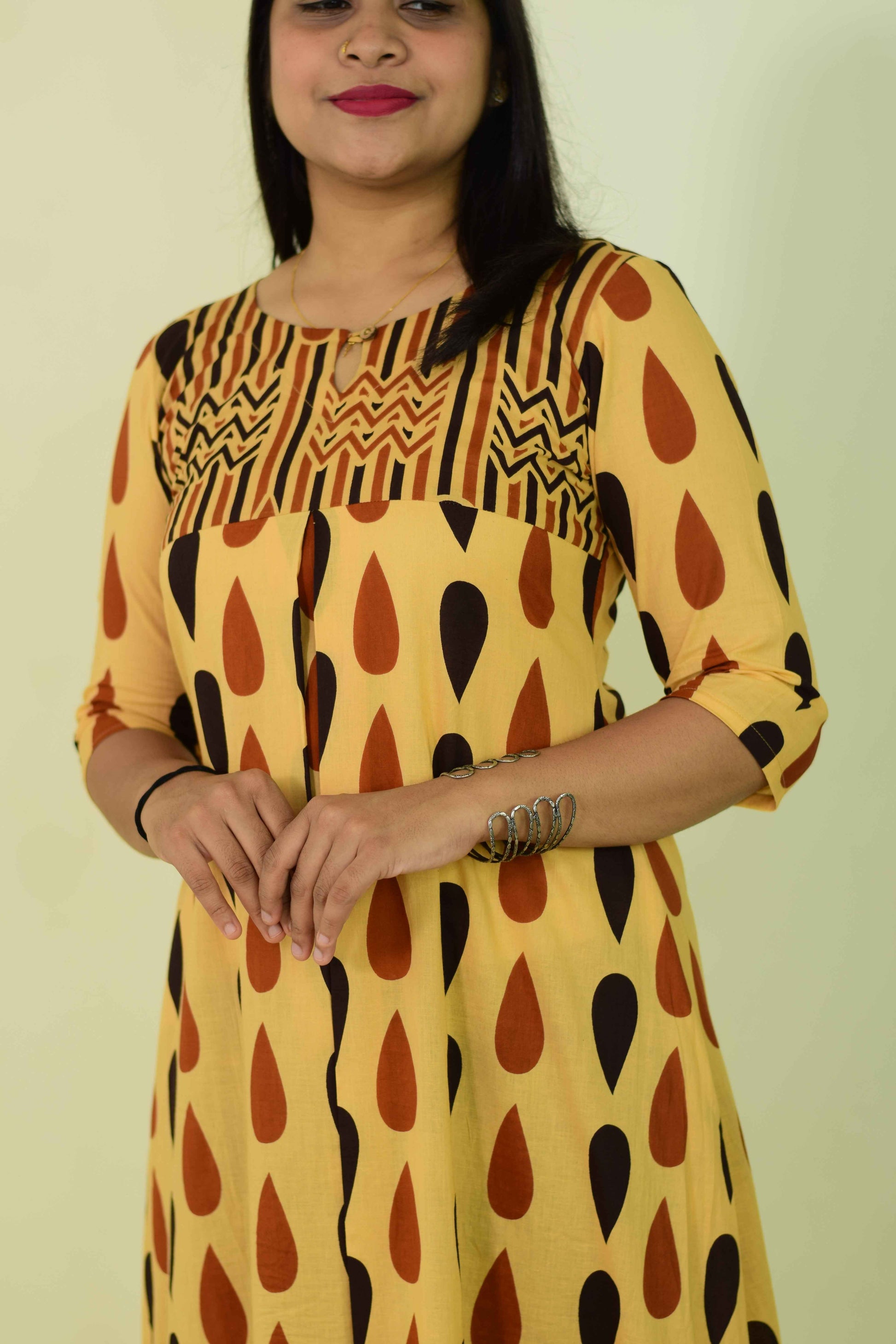 Honey Mustard Kurthi