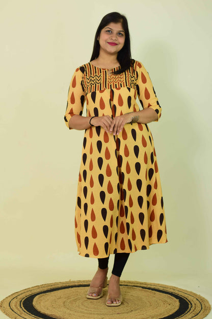 Honey Mustard Kurthi