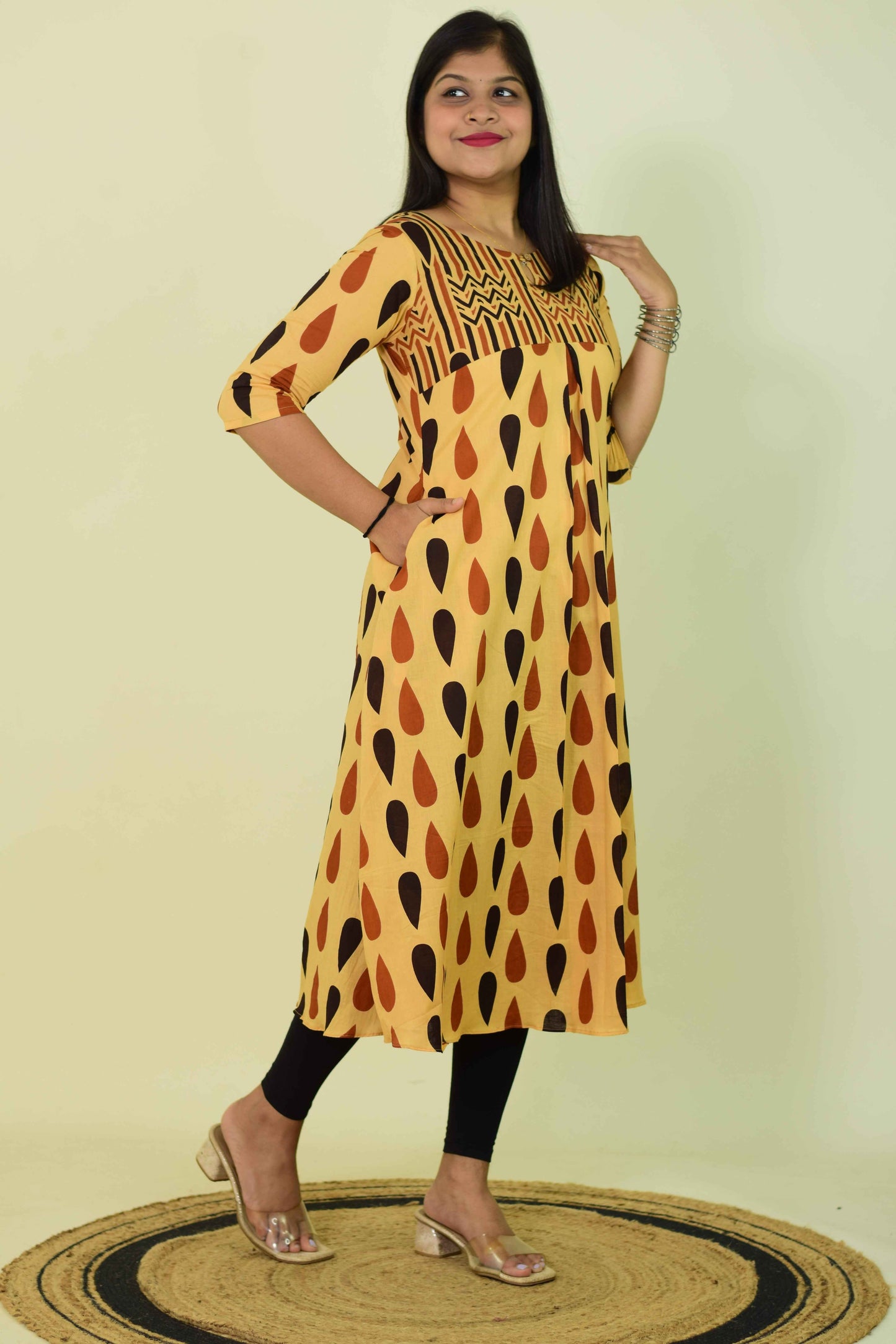 Honey Mustard Kurthi