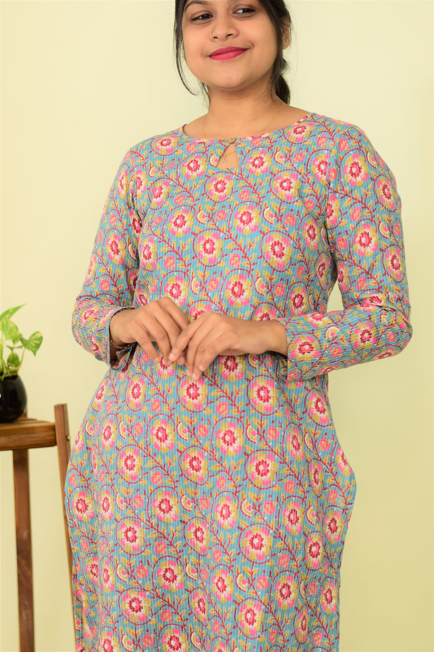 Waterlily Bloom Kurthi