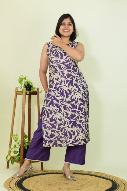 Purple Haze Co-ord Ensemble