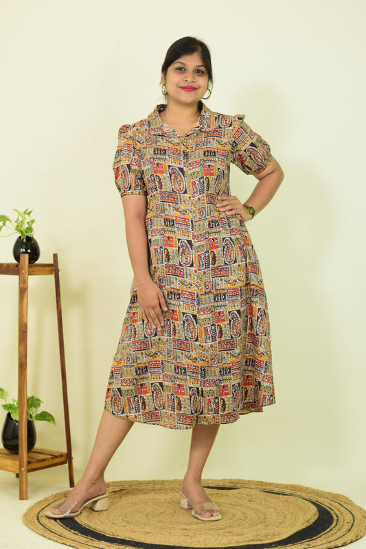 Amber Soil  Dress