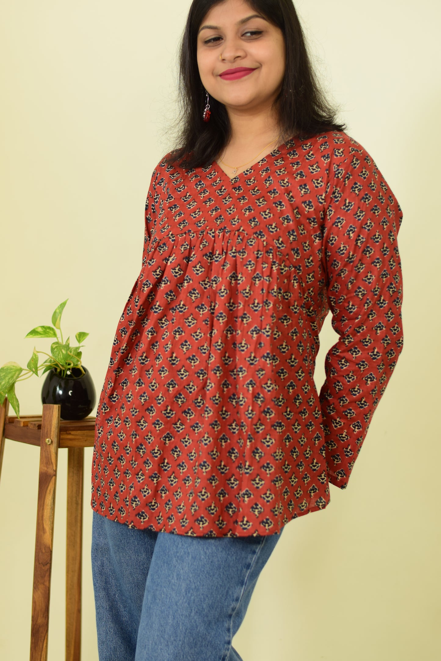 Mudra Cotton Kurthi