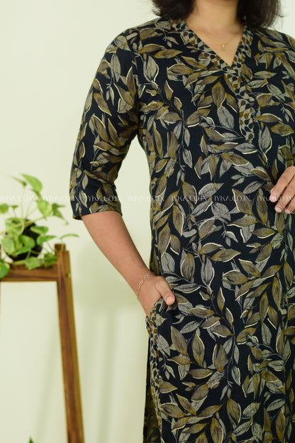 Black Bloom Co-ord