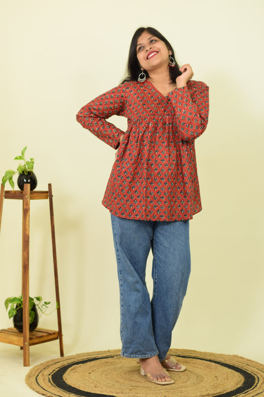 Mudra Cotton Kurthi