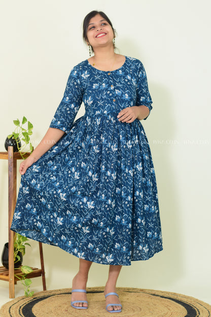 Floral Symphony – Blue Edition