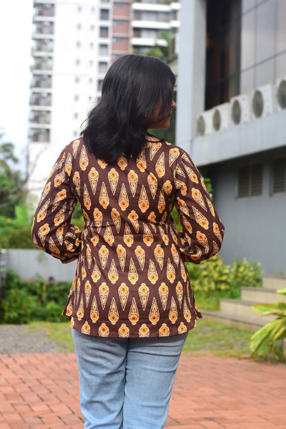 Desert Paisley Short Kurthi