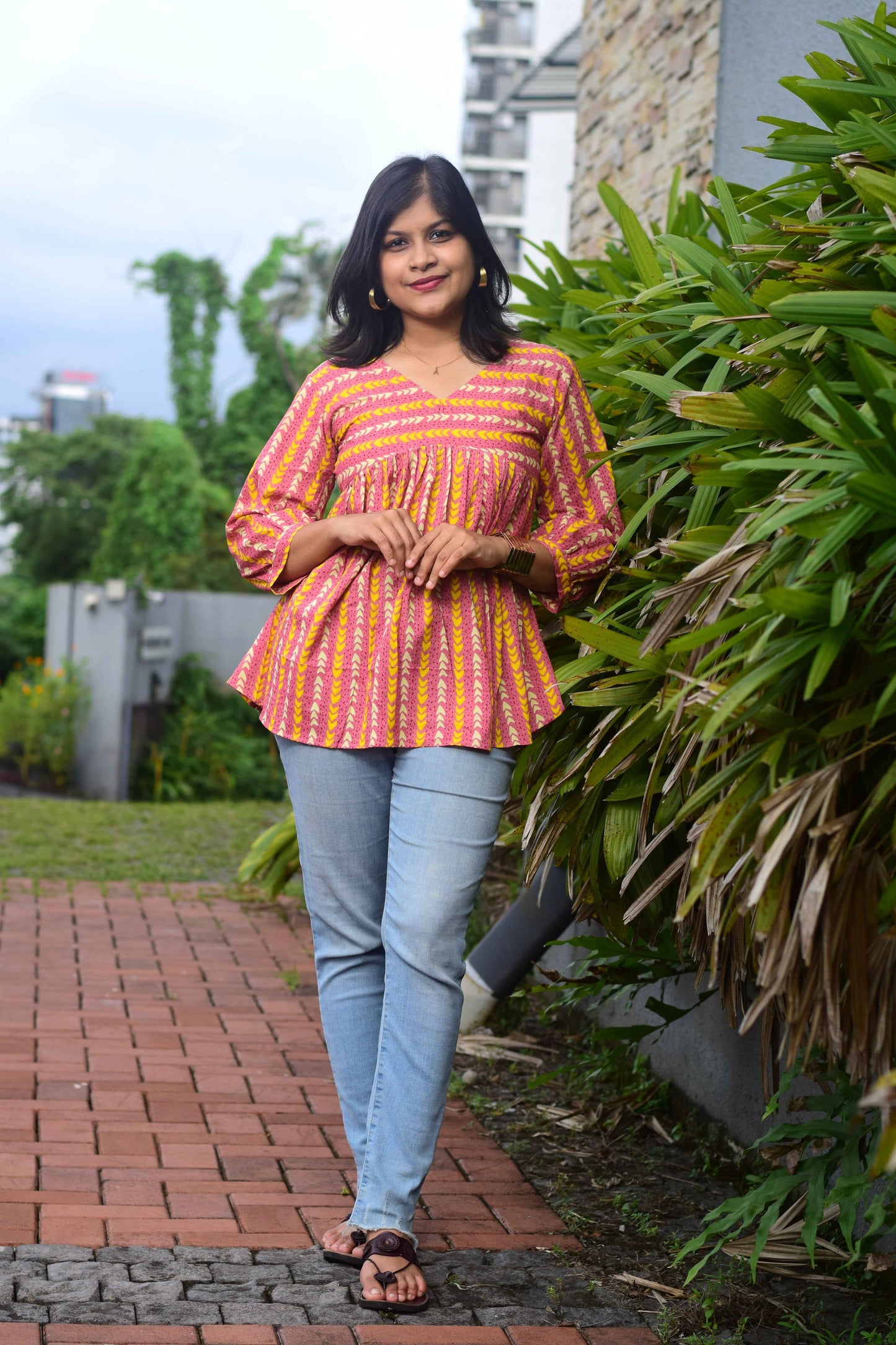 Candy Bloom Short kurthi