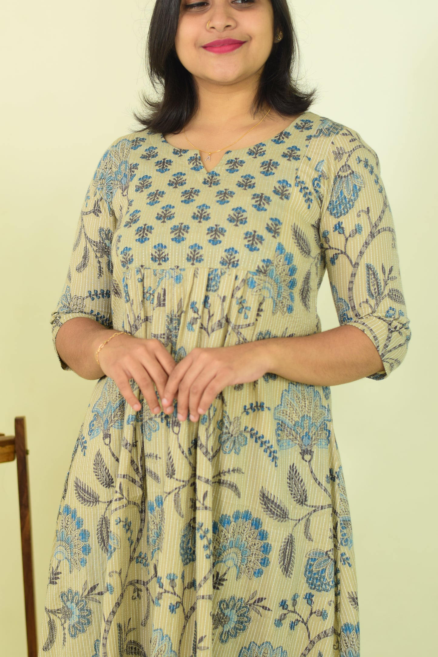 Cloud Charm A-Line Kurti