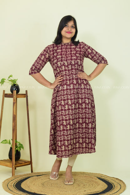 Nature’s Muse Kurthi