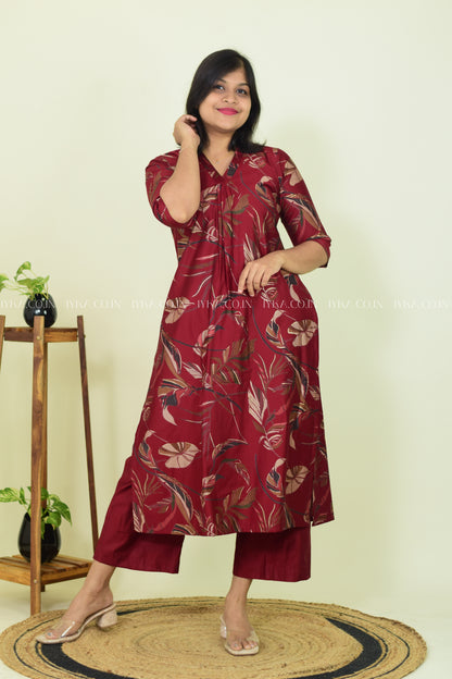 Maroon Muse Set