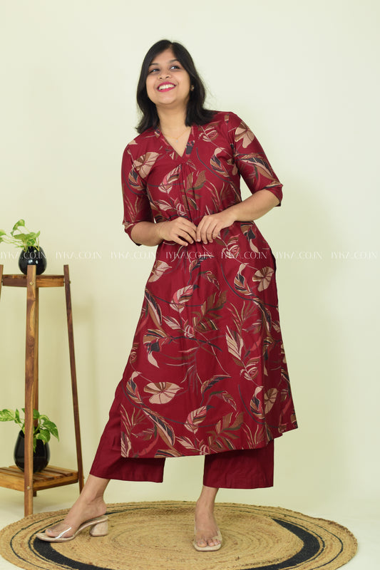 Maroon Muse Set