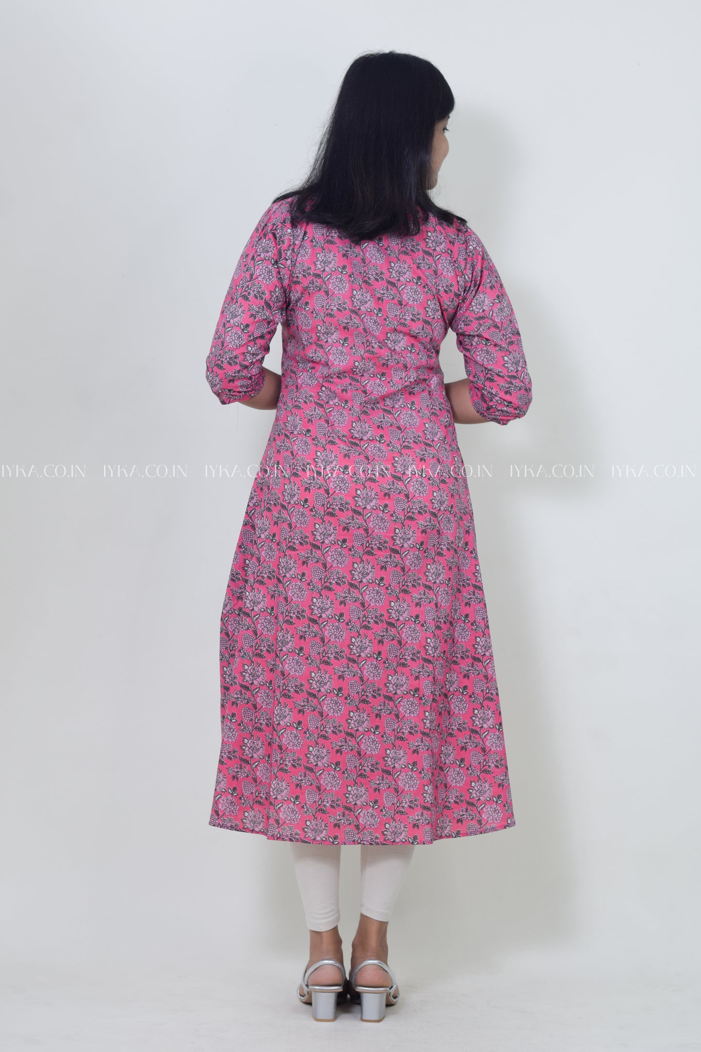 IYKA-PINK ALINE KURTHI #00124KUR