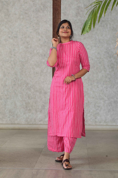 Pink Luxe Co-ord Set