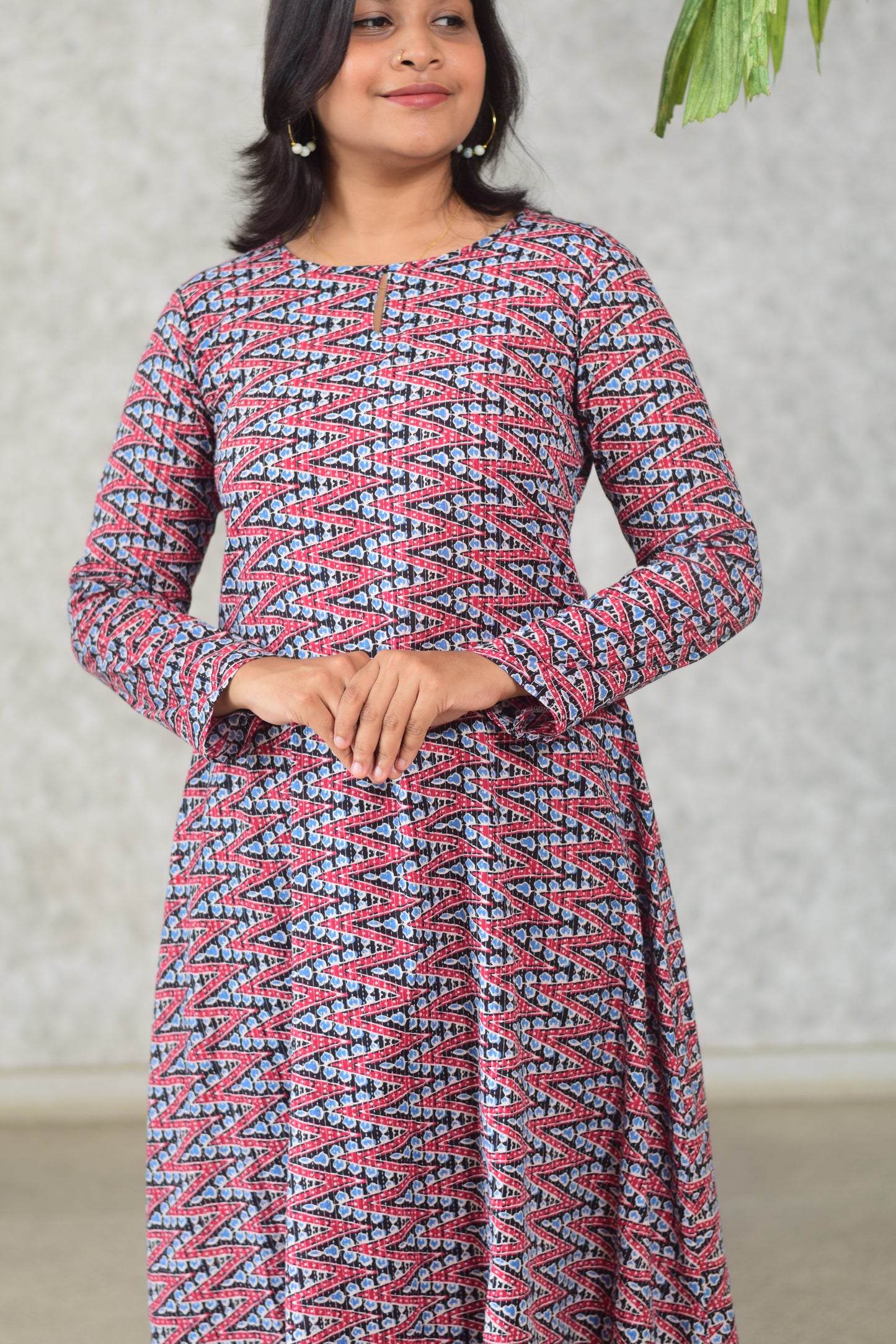 Calm Stitch Full Sleeve Cotton
