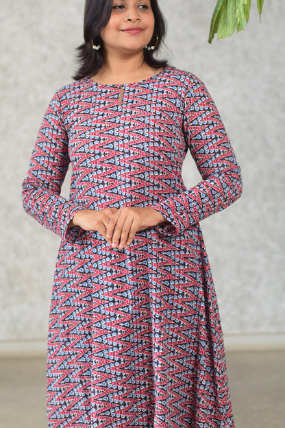 Calm Stitch Full Sleeve Cotton
