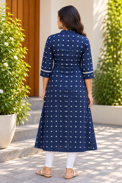 Triangle Tales Kurthi
