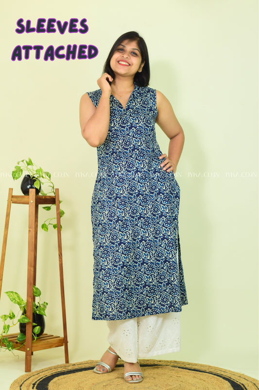 Indigo Breeze Kurthi
