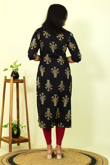 Raat-Laal Slit Kurta