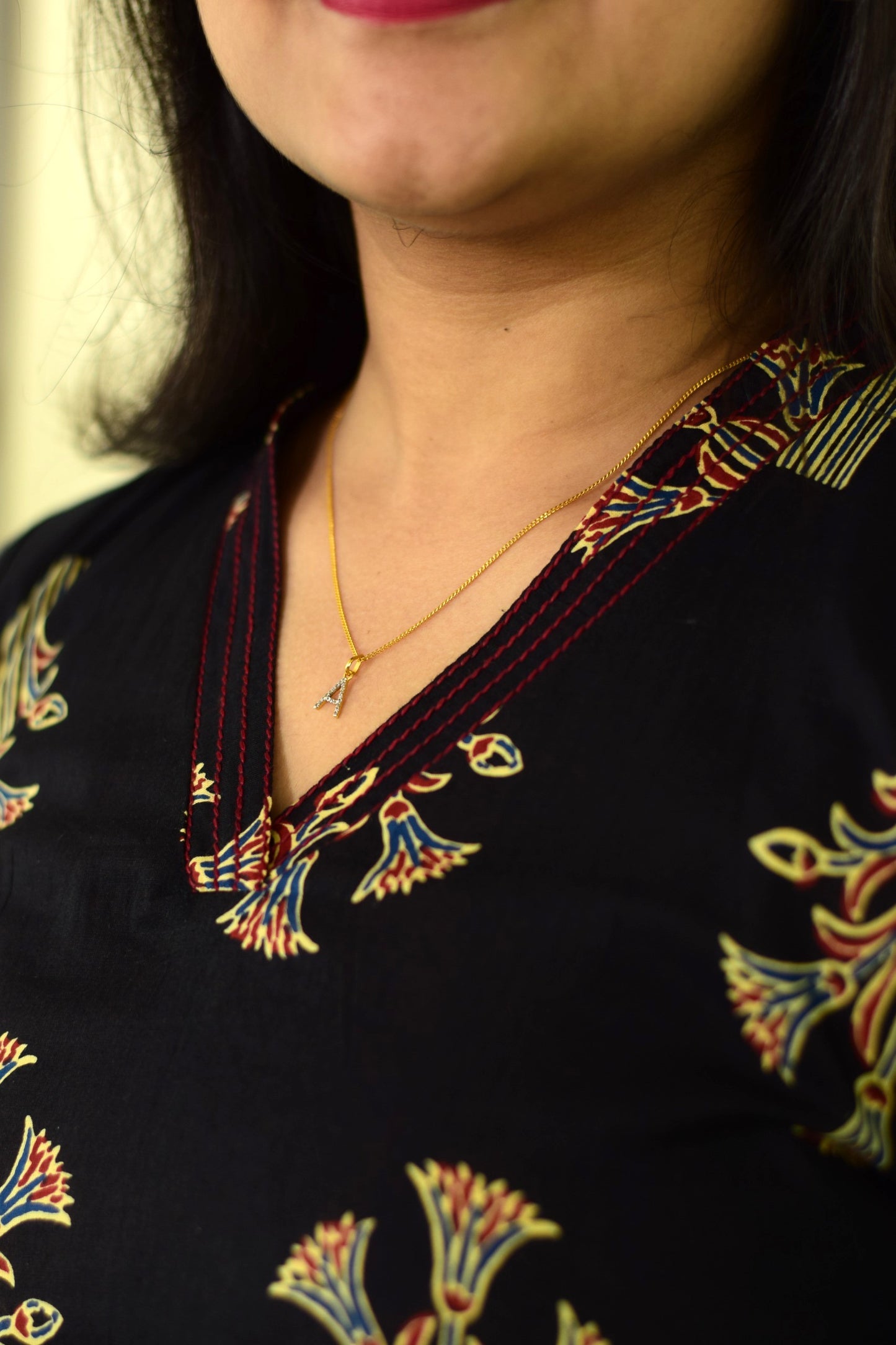 Raat-Laal Slit Kurta