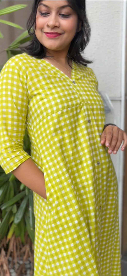 Lime Breeze Dress